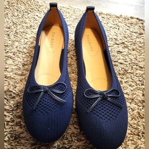 Talbots navy flats